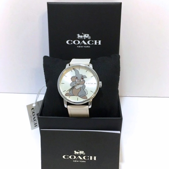 COACH Disney Thumper from Bambi Women’s Watch NWT - Picture 4 of 8